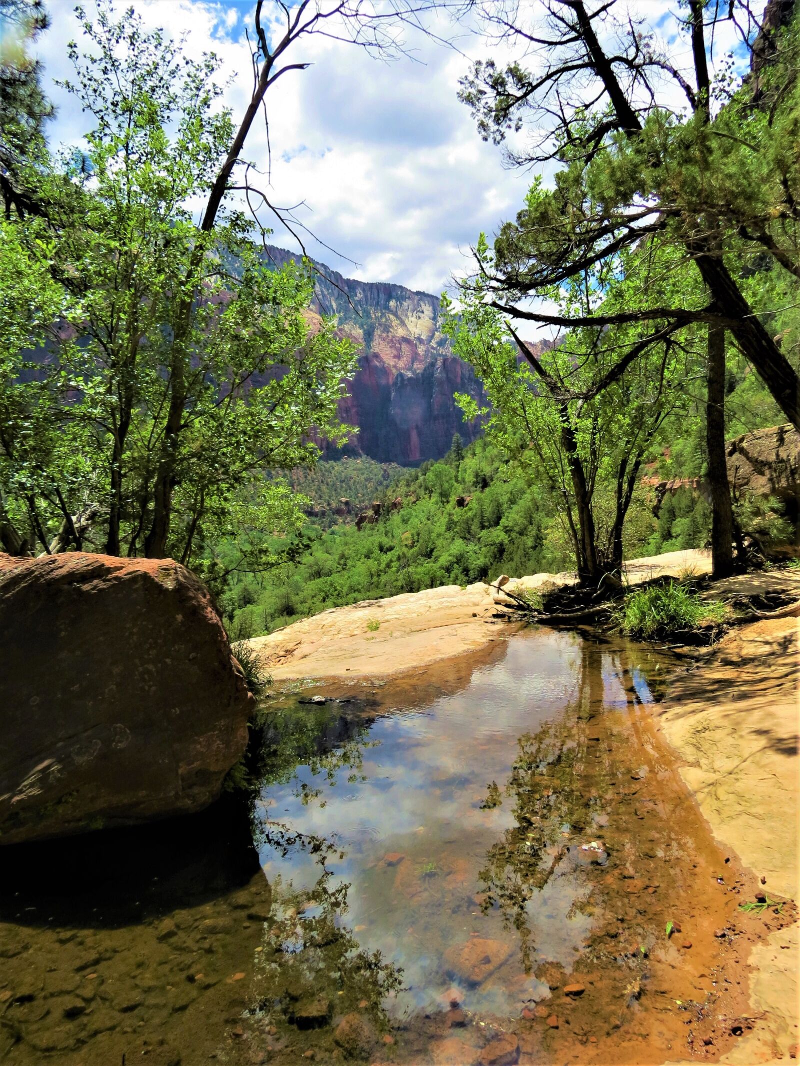 Canon PowerShot SX50 HS sample photo. Hiking, reflection, utah photography