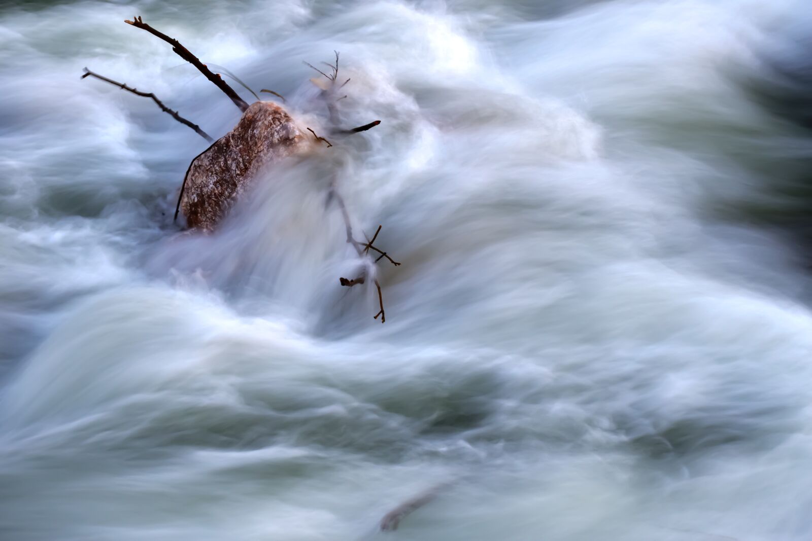 Nikon D3500 sample photo. River, rock, waterfall photography