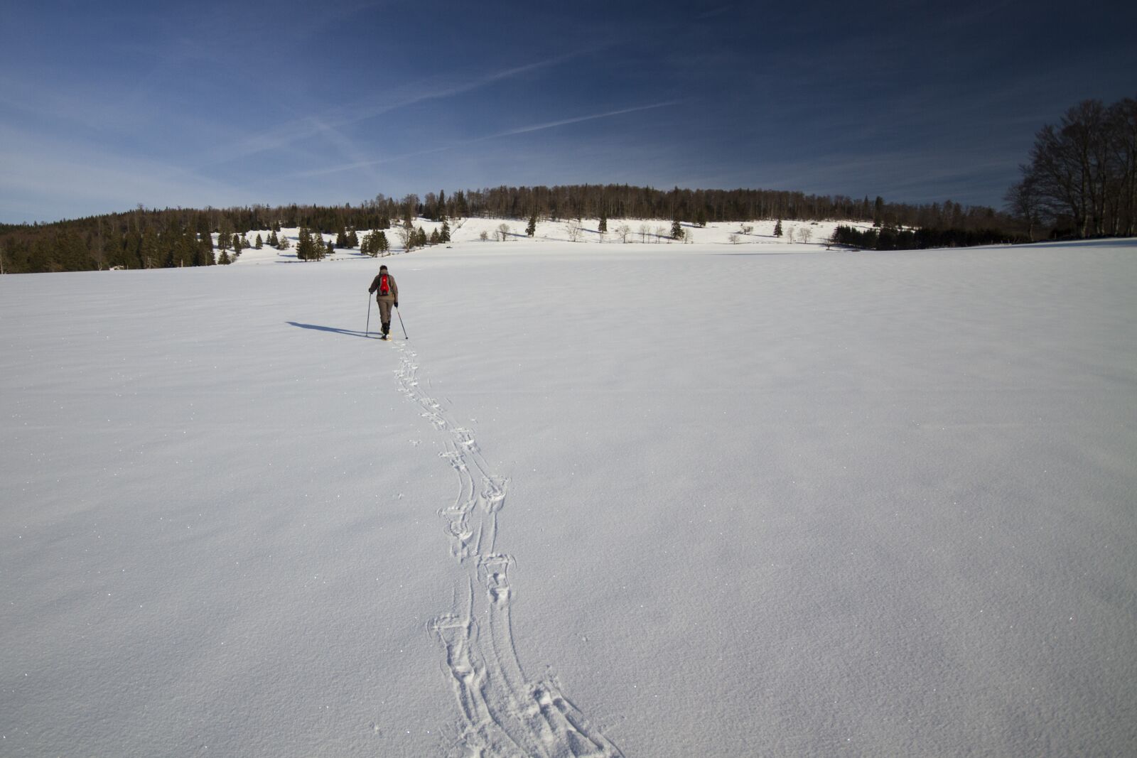 Canon EOS 7D sample photo. Snowshoeing, winter, wintry photography