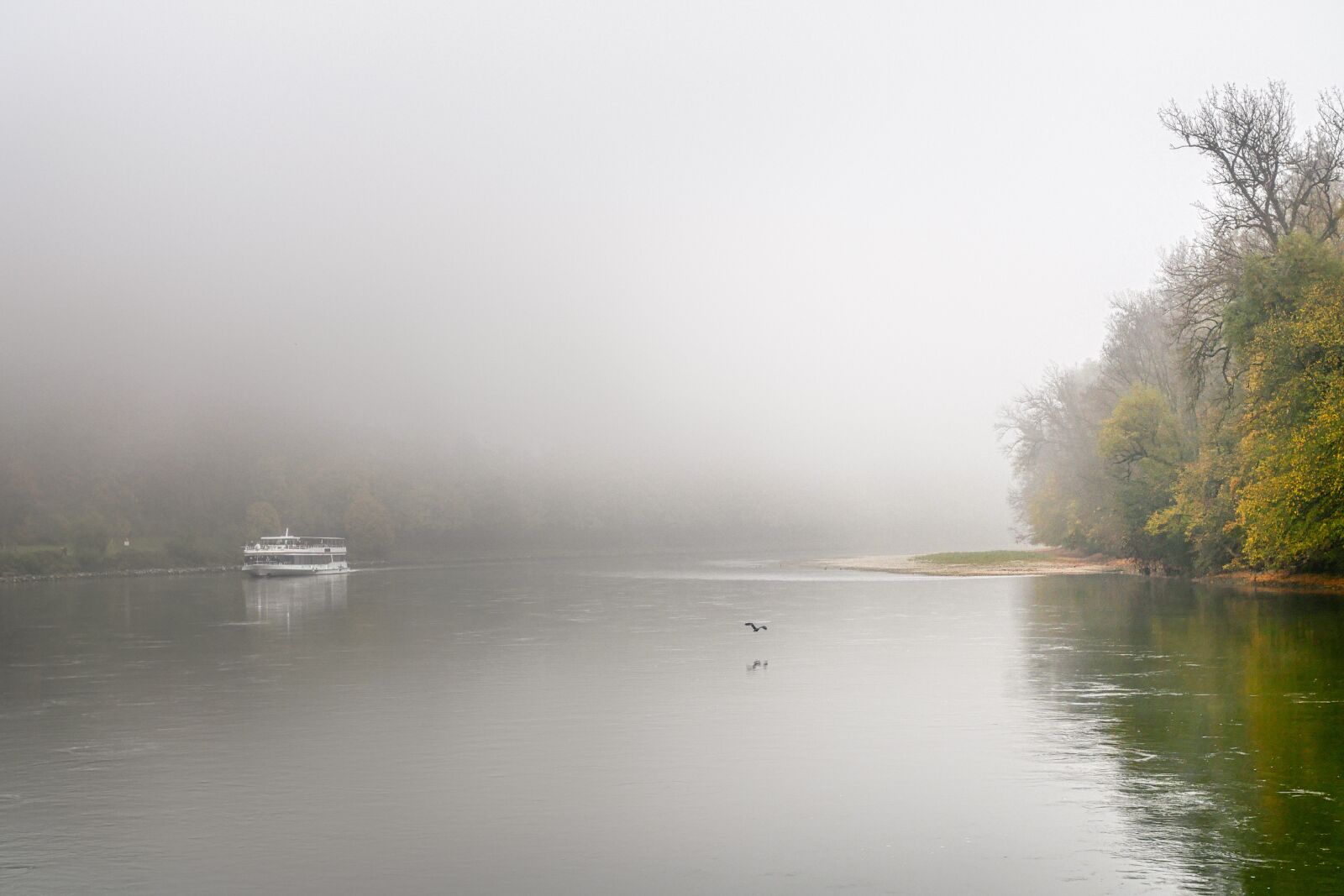 Panasonic Lumix DC-G90 (Lumix DC-G91) sample photo. Fog, river, water photography