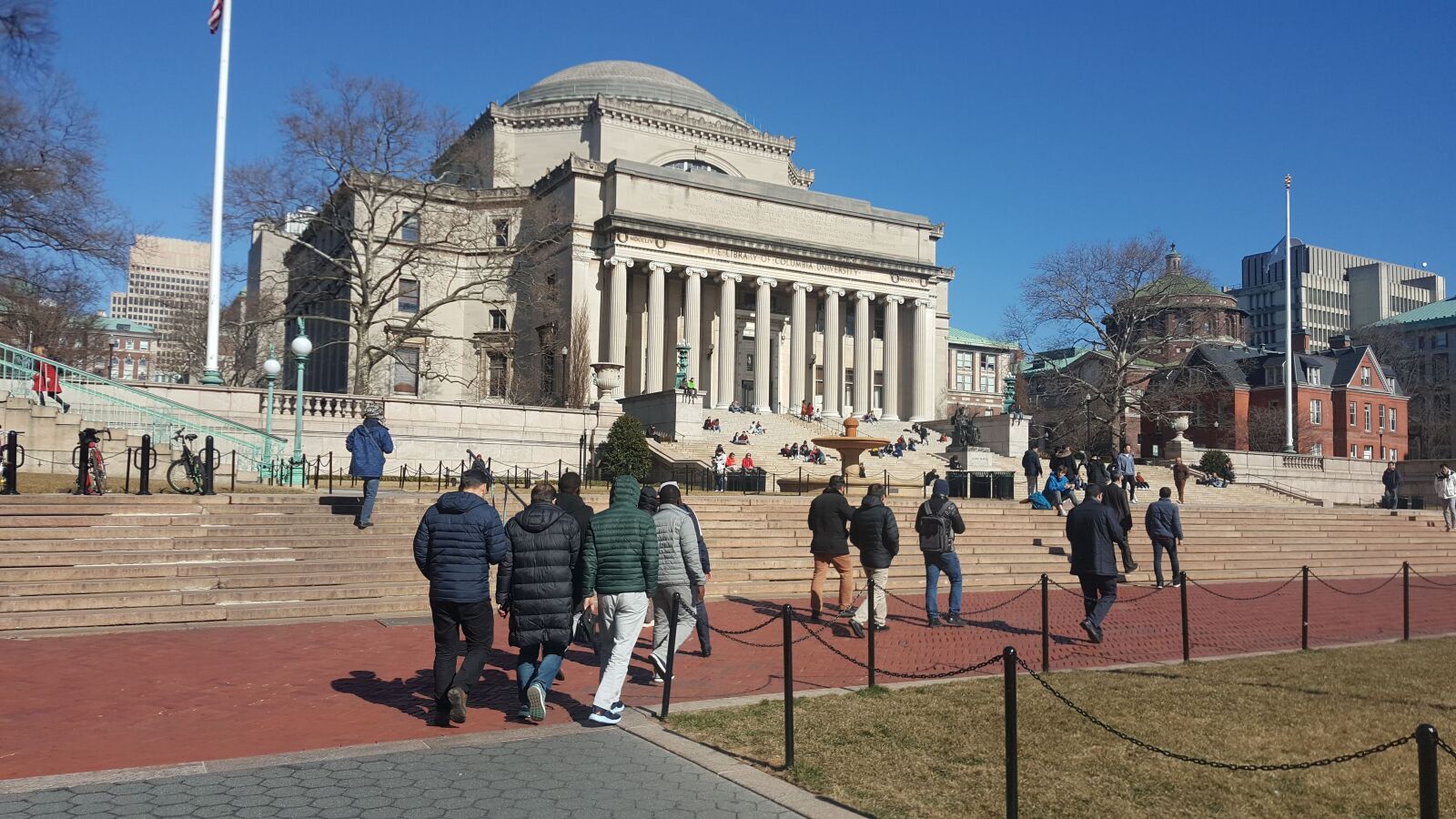 Samsung Galaxy Note5 sample photo. Library, columbia university library photography