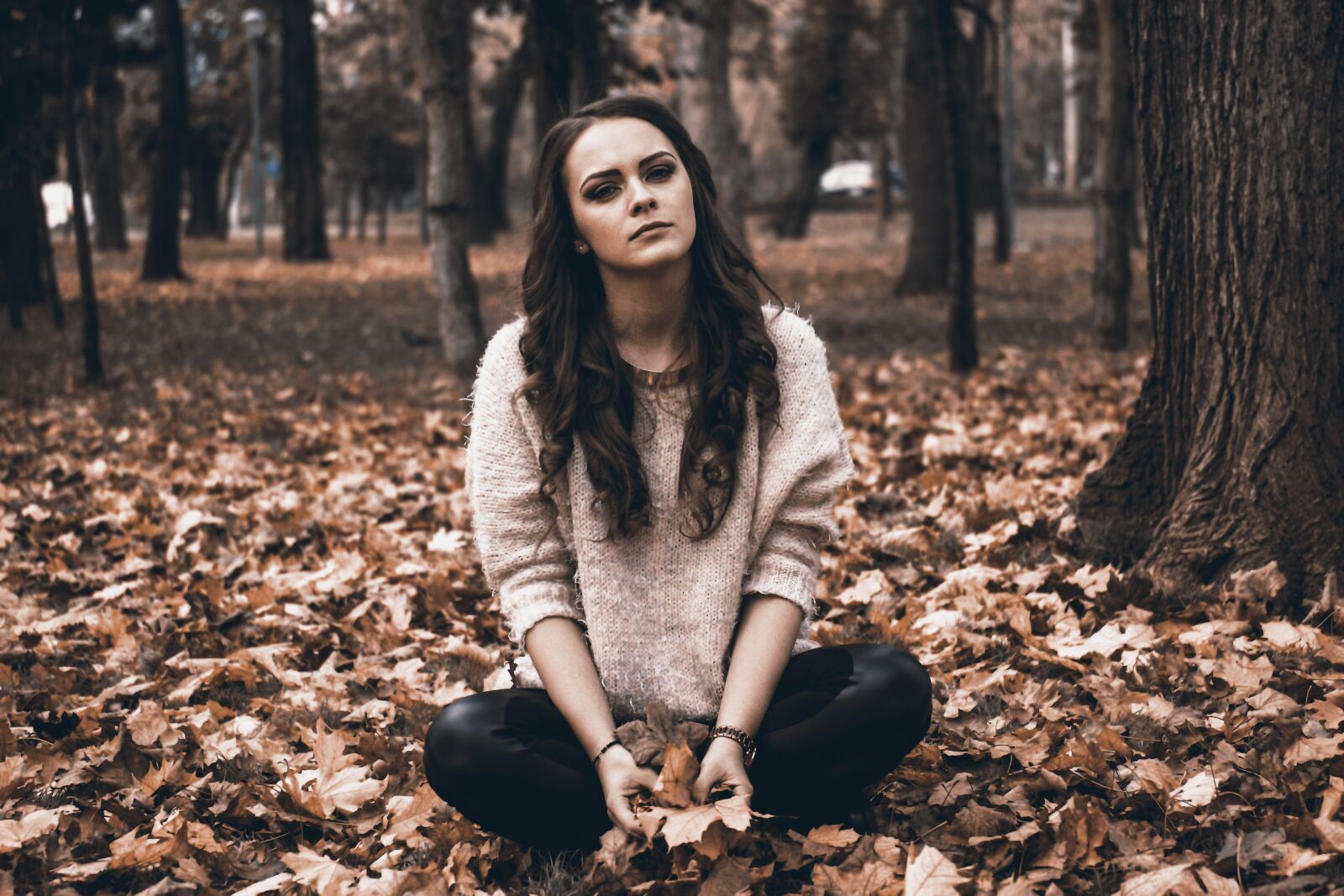 Nikon D3100 sample photo. Sad, girl, sadness photography