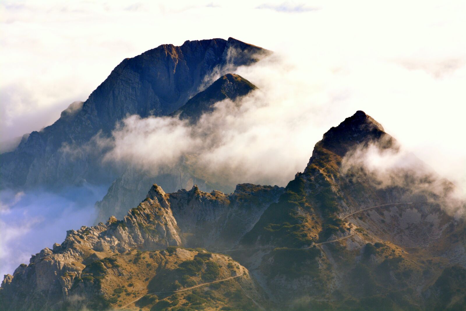 Nikon D7100 sample photo. Mountains, clouds, landscape photography