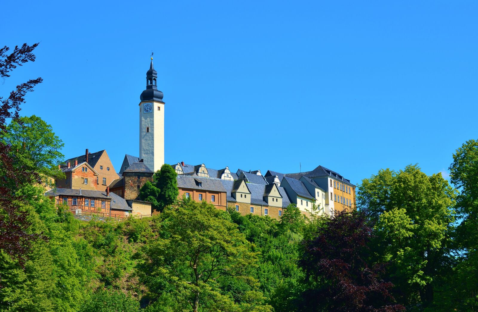 Nikon D5200 sample photo. Upper castle, greiz photography