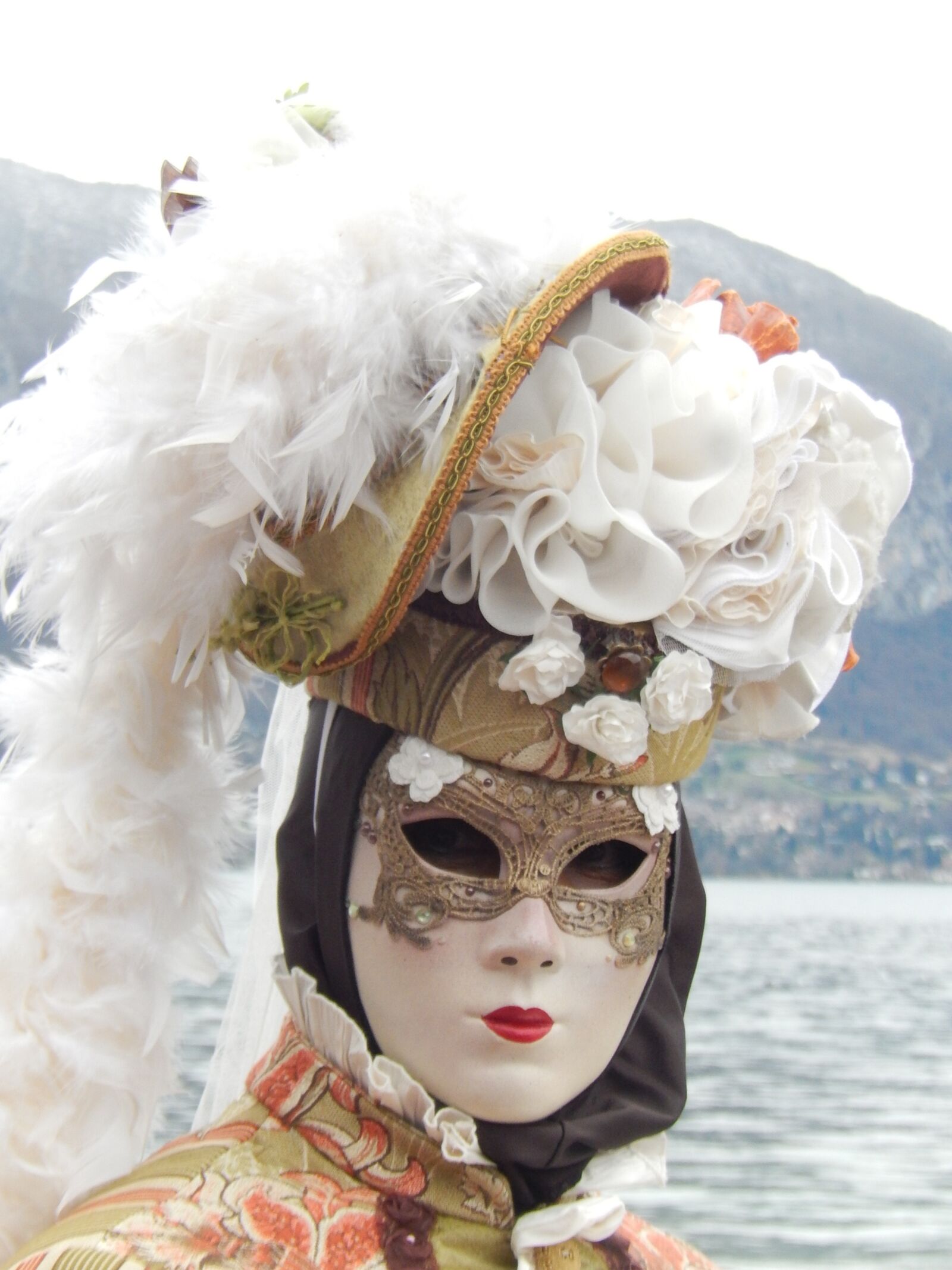 Nikon Coolpix S9500 sample photo. Mask, france, carnival annecy photography