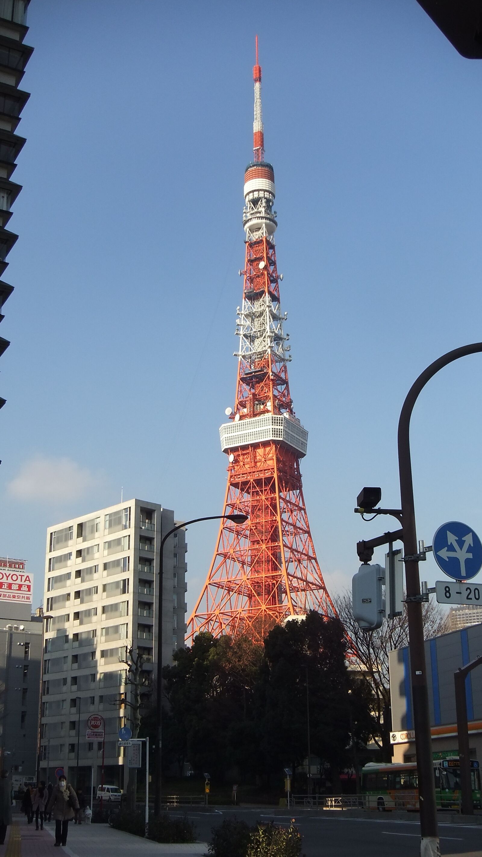Fujifilm FinePix Real 3D W3 sample photo. Tokyo, japan, tower photography