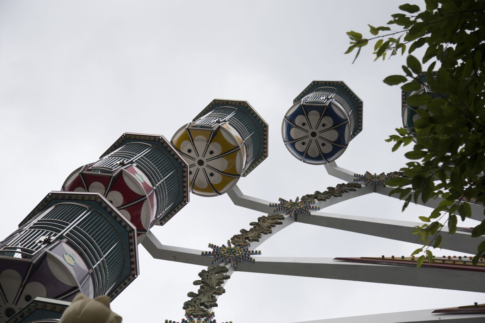 Canon EOS 6D + Canon EF 24-105mm F4L IS USM sample photo. Ferris wheel, park, trees photography