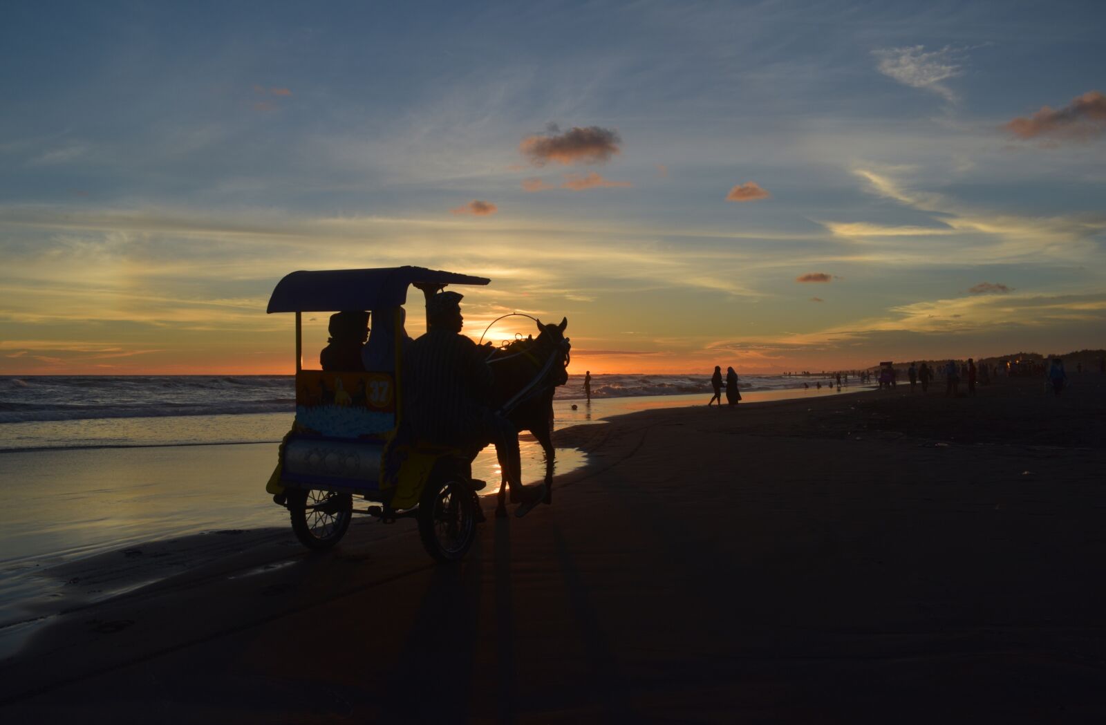 Nikon D3400 sample photo. Silhouette, sunset, dusk photography