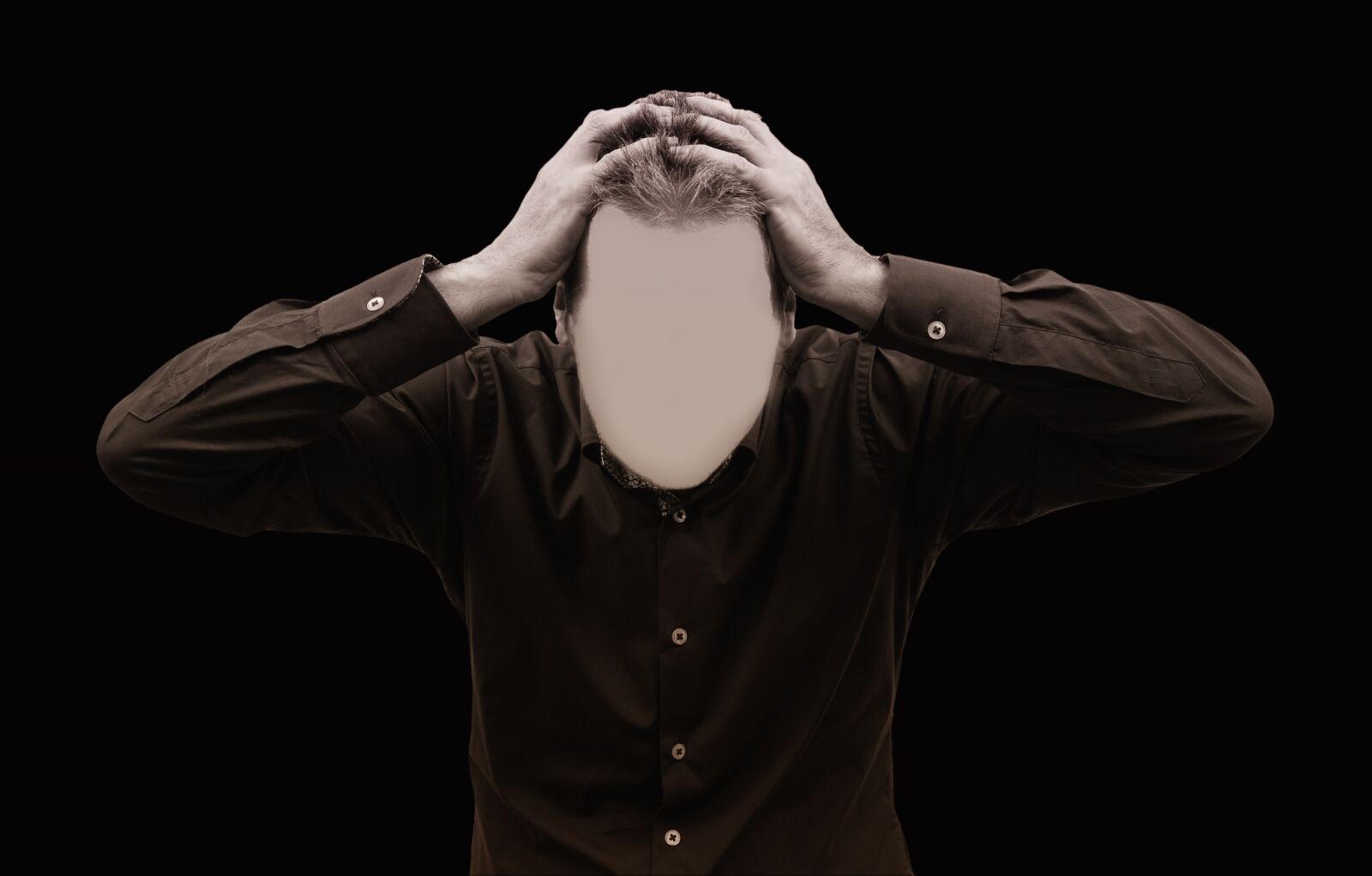 Nikon D90 sample photo. Stress, burnout, businessman photography