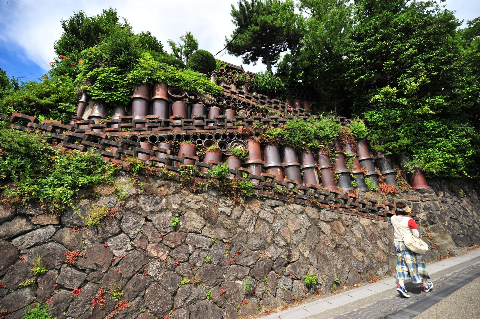 Nikon D700 sample photo. The pipes, ishigaki, where photography