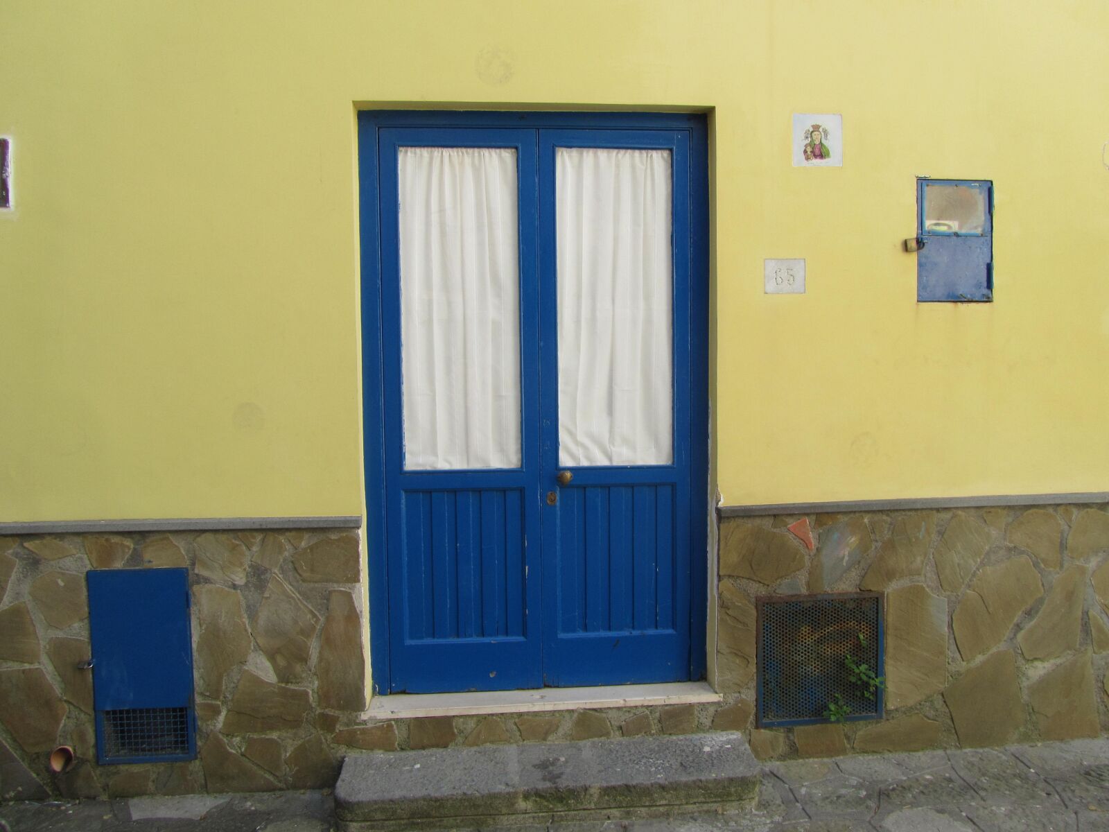Canon PowerShot SX210 IS sample photo. Door, amalfi coast, italy photography