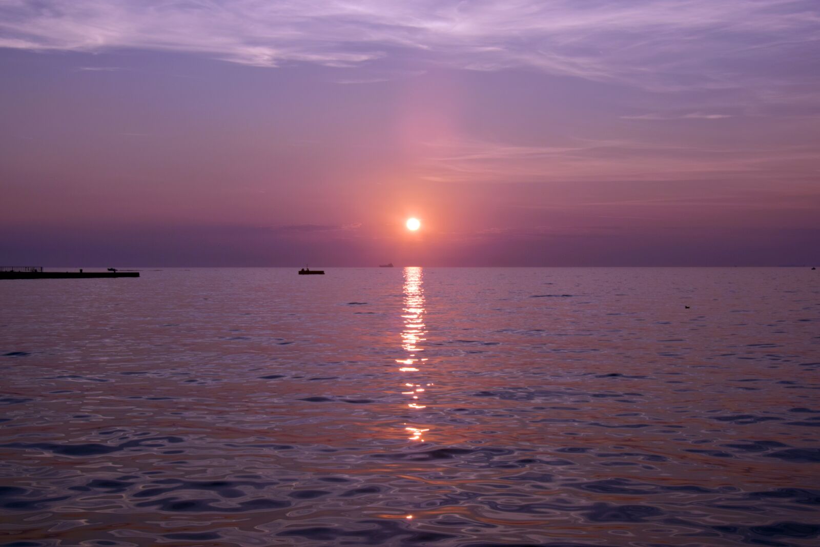 Nikon D3300 sample photo. Sunset, trieste, sea photography
