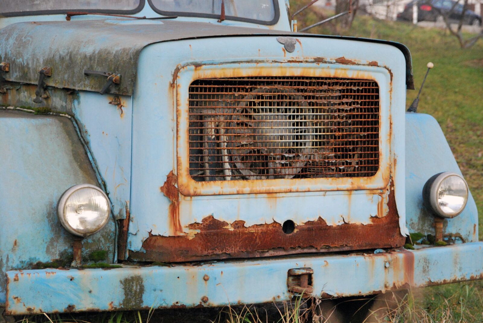 Nikon D60 sample photo. Old, car, oldtimer photography