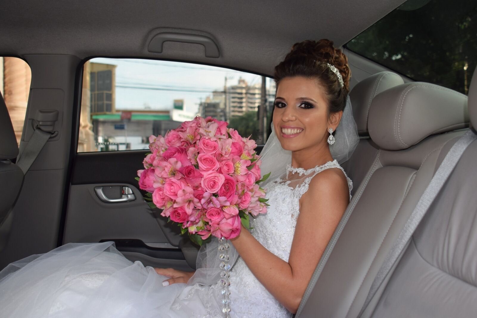Nikon D5300 sample photo. Bride, dress, bouquet photography