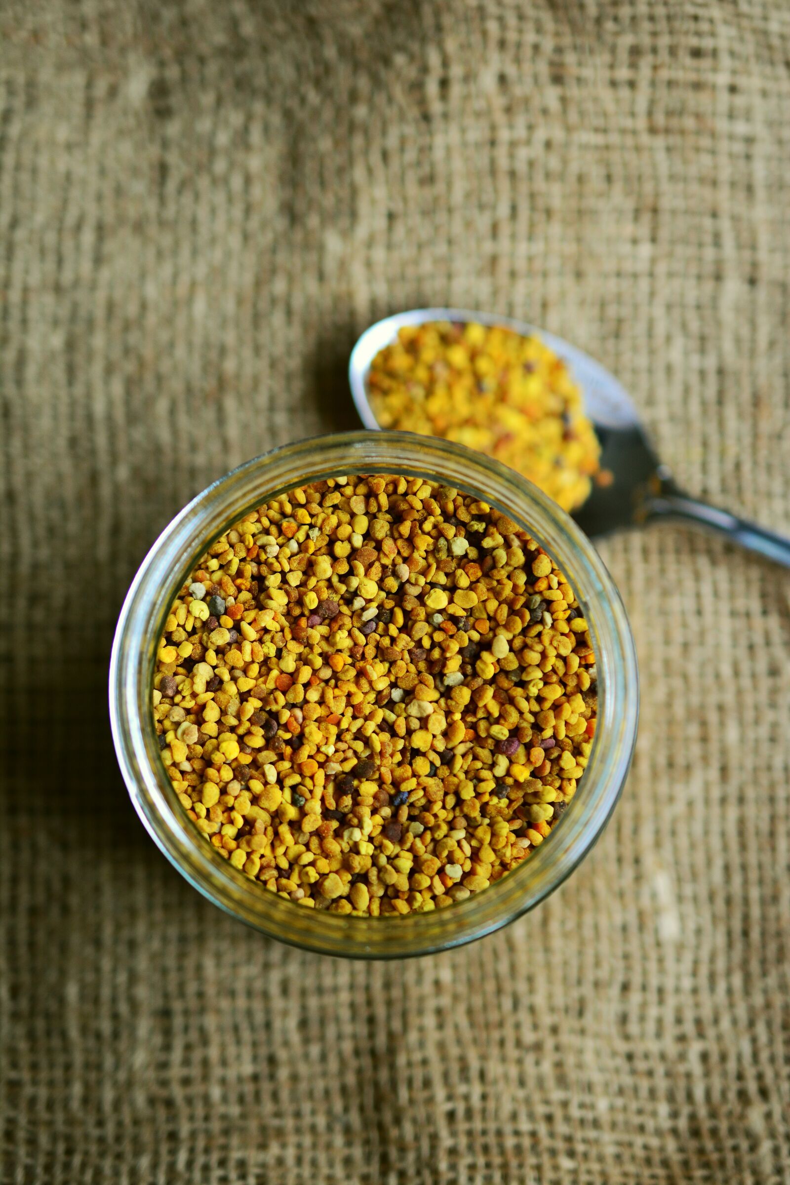 Nikon D5200 sample photo. Bee pollen, pollen, natural photography