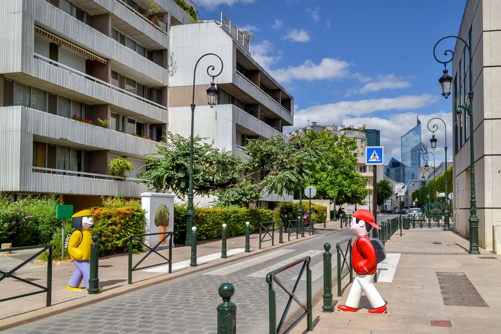 Nikon D3100 sample photo. Puteaux, suburb, paris photography