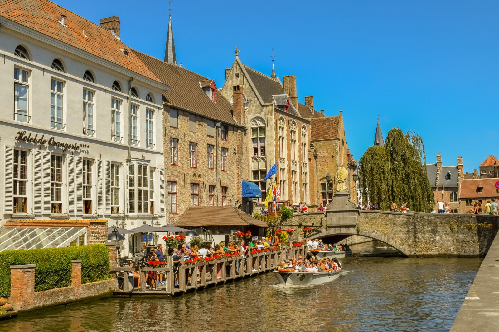 Nikon D3300 sample photo. Belgium, brugge, canal photography