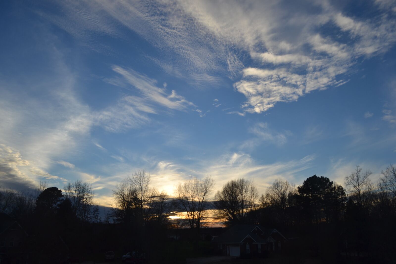 Nikon D3100 sample photo. Sky, clouds, sunset photography