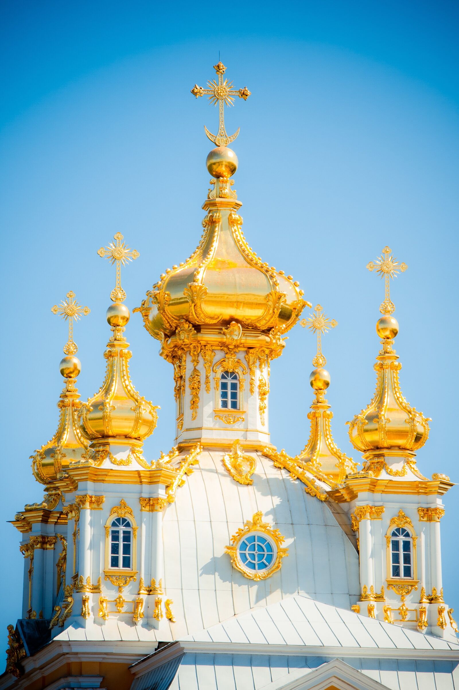 Canon EOS 7D sample photo. Peterhof, dome, st petersburg photography