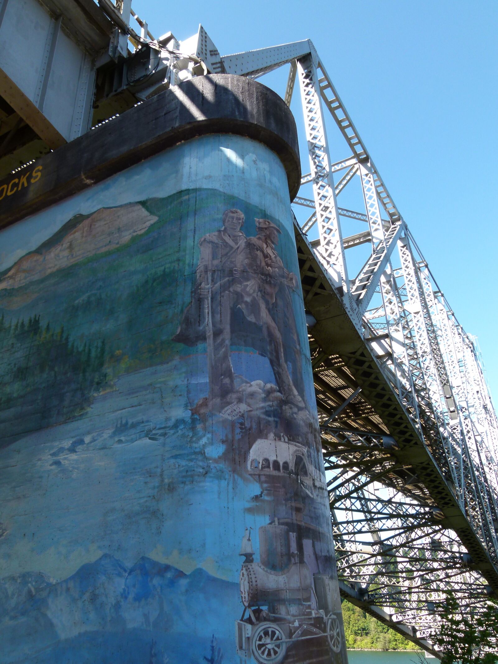 Panasonic Lumix DMC-FZ100 sample photo. Bridge of god, metal photography