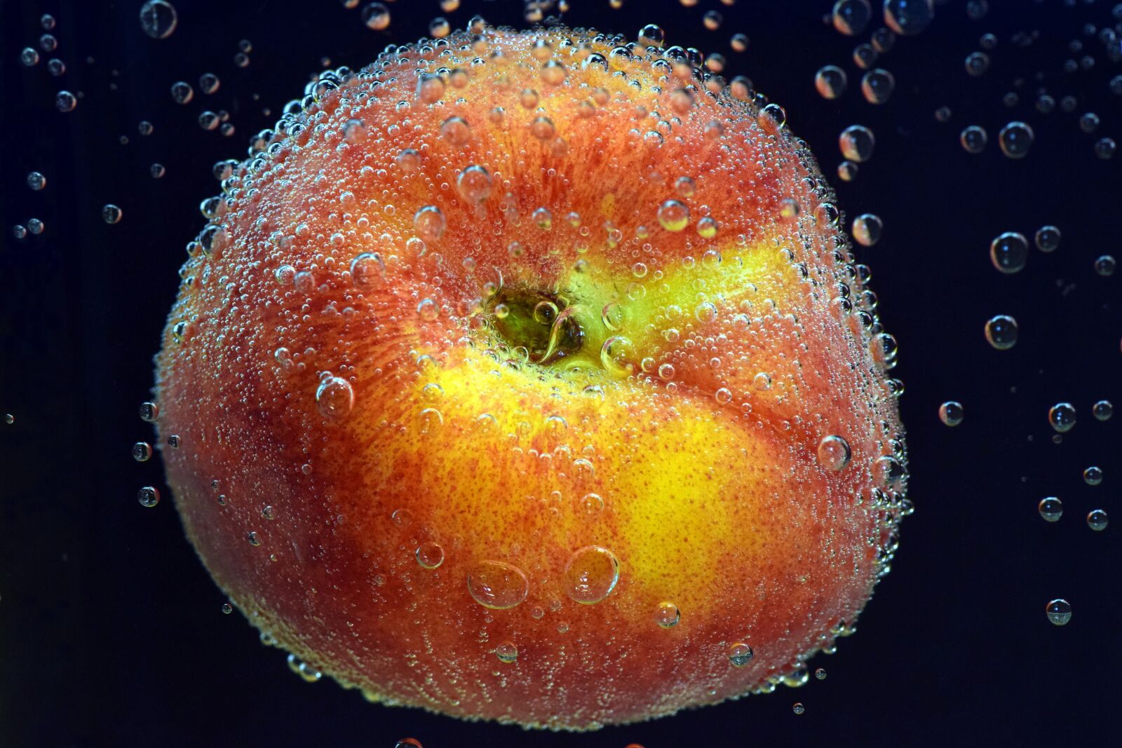 Nikon D3300 sample photo. Peach, fruit, stone fruit photography