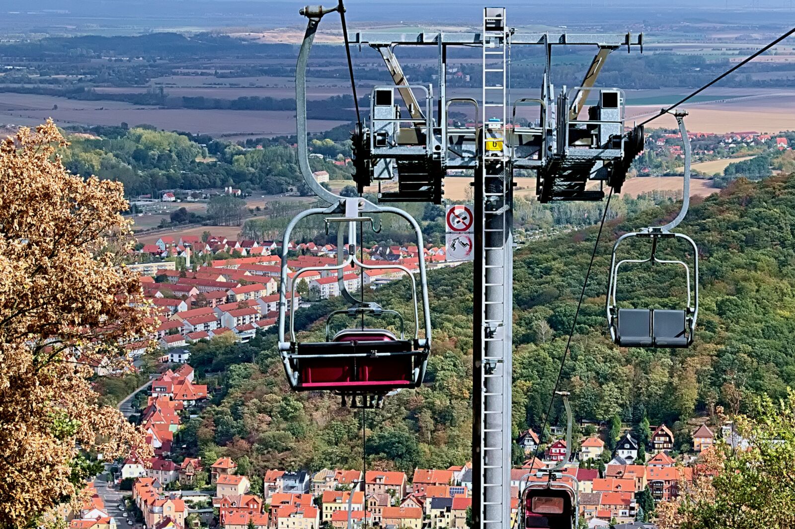Nikon D3300 sample photo. Cable car, resin, autumn photography