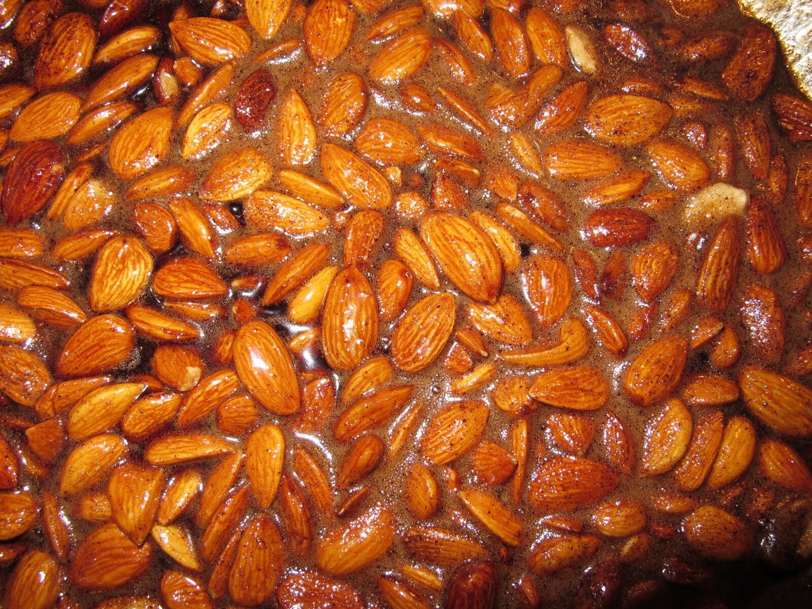 Canon PowerShot G11 sample photo. Almonds, burnt almonds, nibble photography