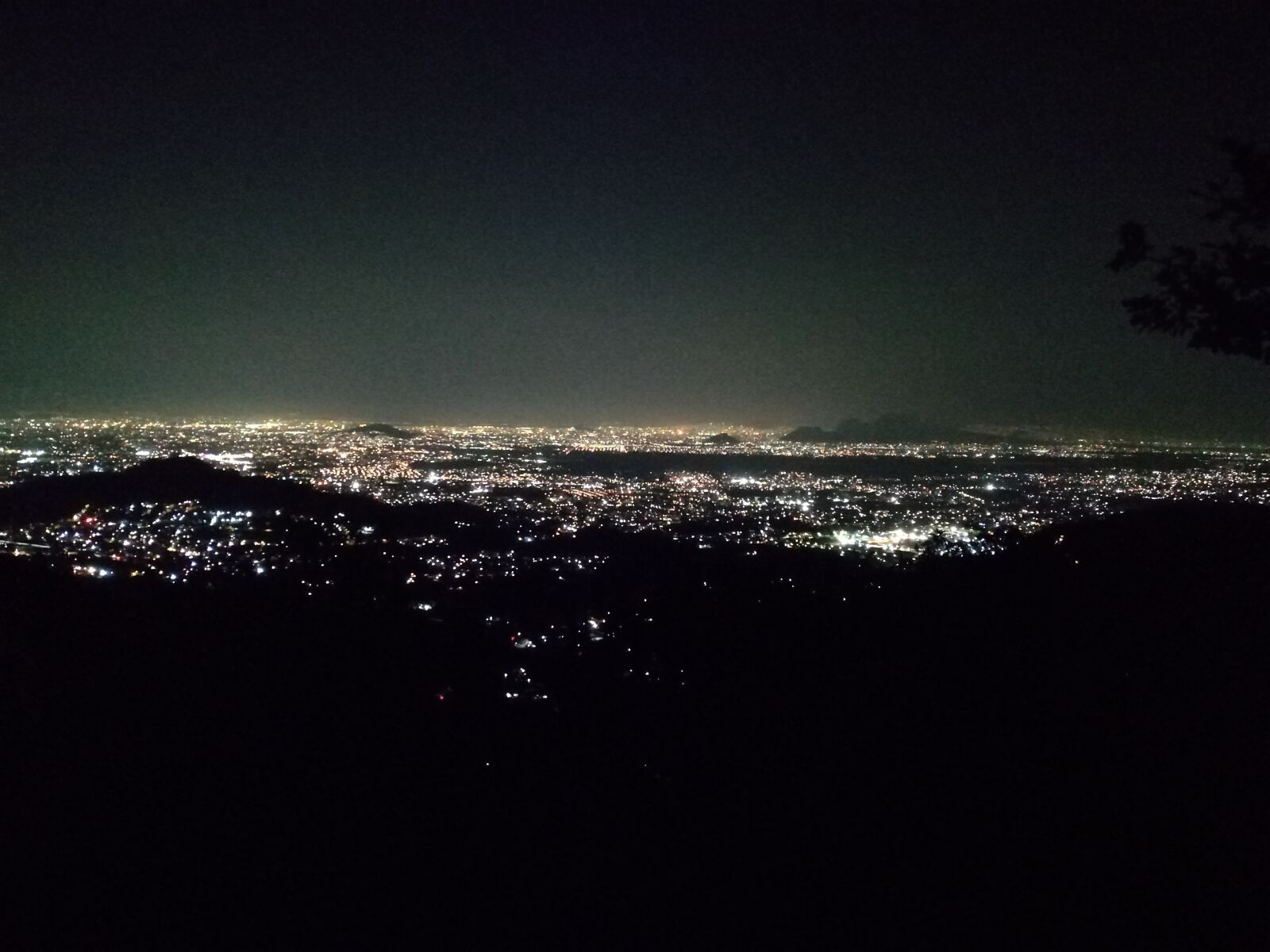 HUAWEI JKM-LX3 sample photo. Cdmx, noche, mirador photography