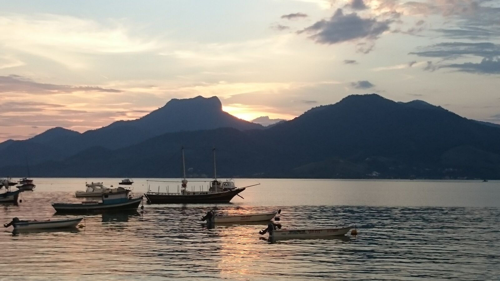 Sony Xperia Z2 sample photo. Sunset, sol, mar photography