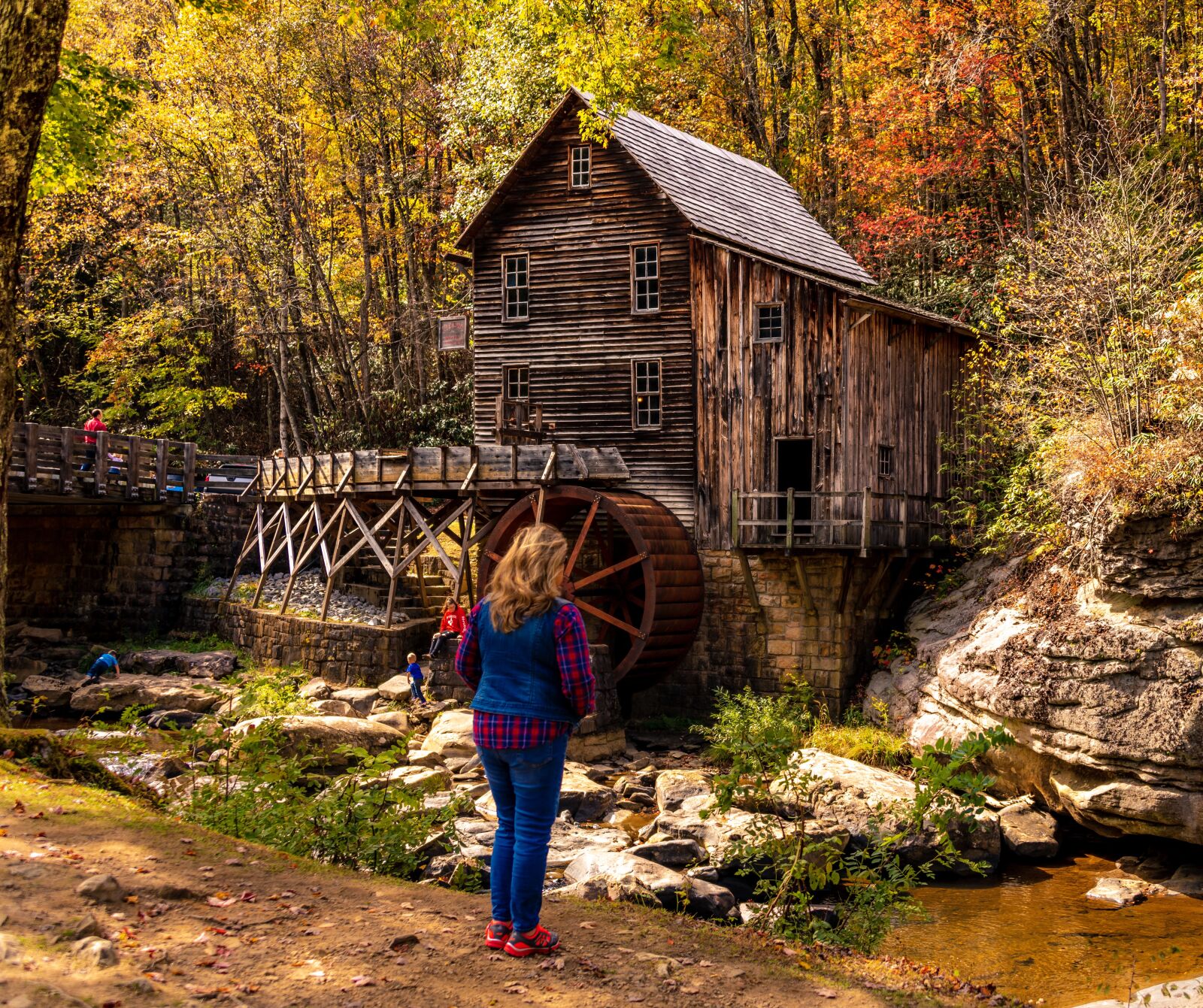 Nikon D850 sample photo. Fall, wv, grist mill photography