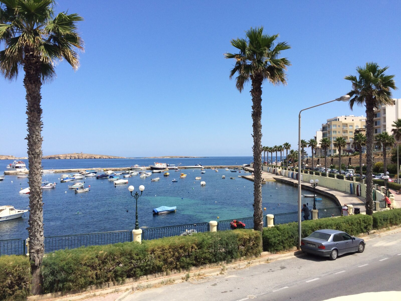iPhone 5s back camera 4.15mm f/2.2 sample photo. Sea, yacht, malta photography