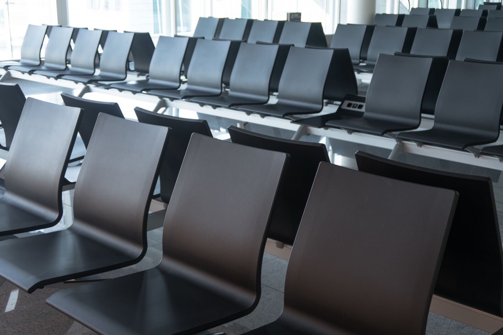 Canon PowerShot G7 X Mark II sample photo. Airport, waiting area, seat photography