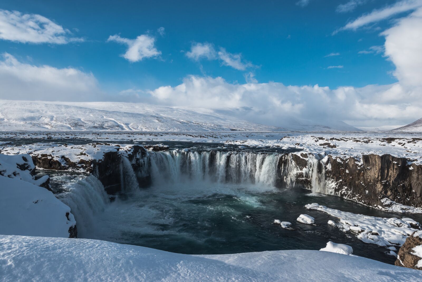 Nikon D800 sample photo. Iceland, godafoss, waterfall photography