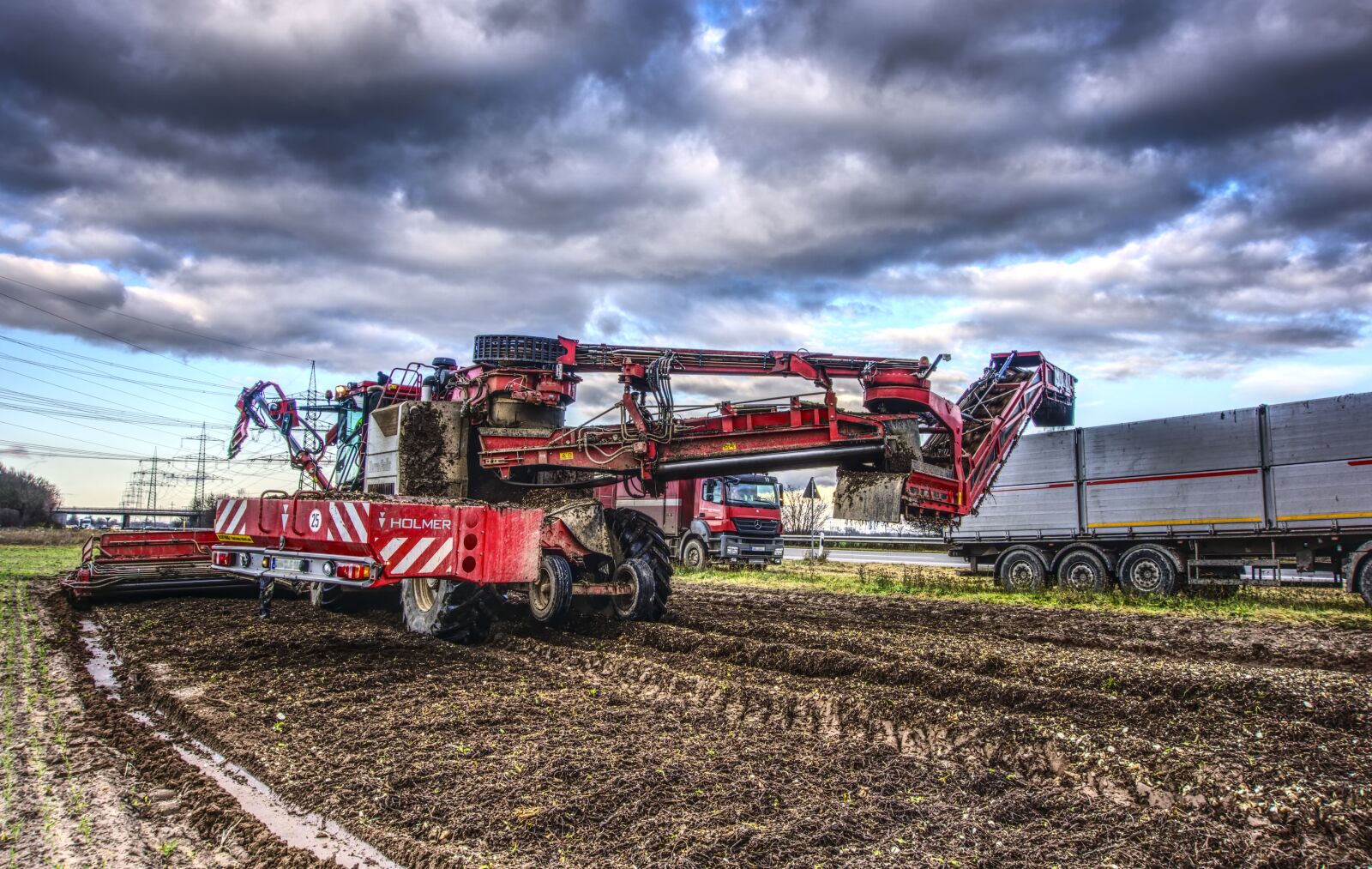 Sony E 16-50mm F3.5-5.6 PZ OSS sample photo. Sugar beet, harvest, glean photography