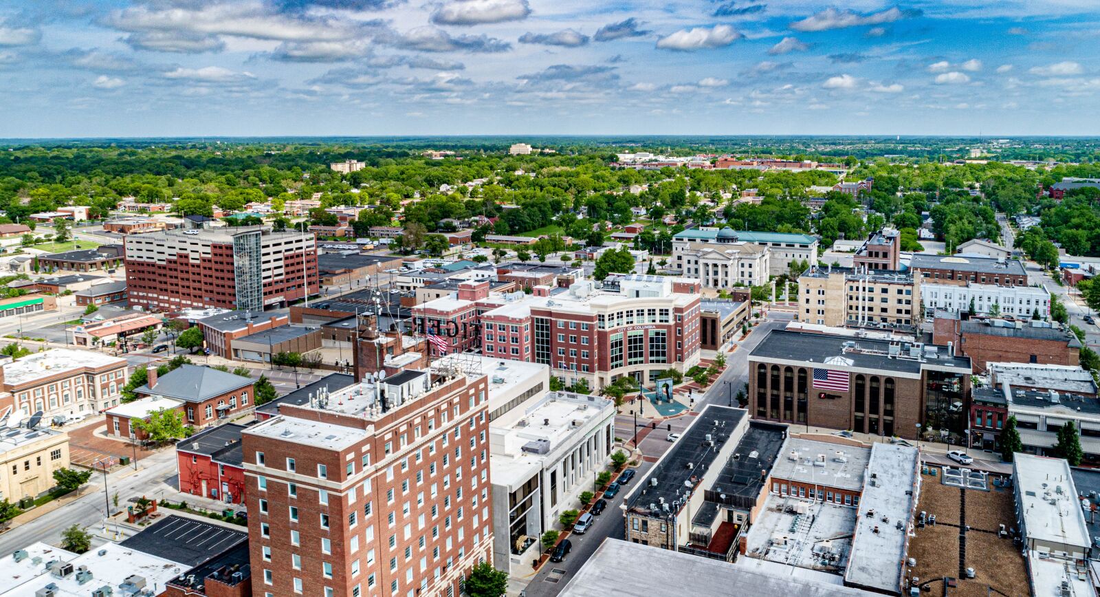 DJI FC6310 sample photo. Aerial, city, columbia photography
