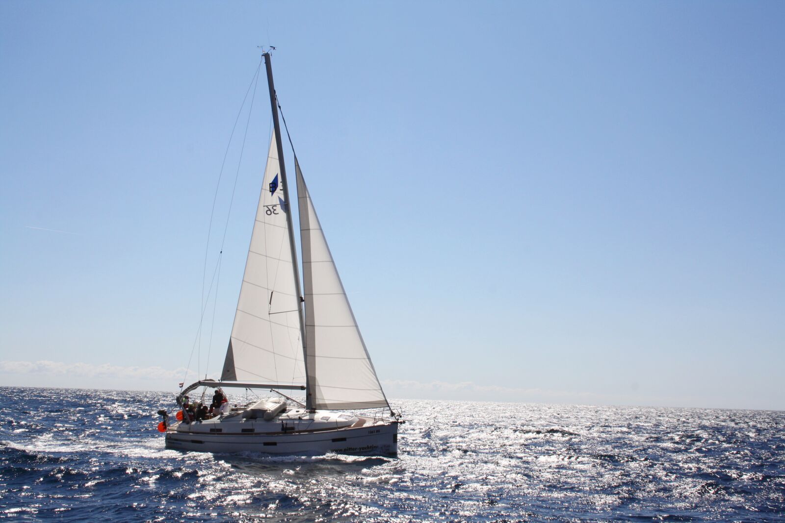 Canon EF-S 18-55mm F3.5-5.6 II sample photo. Bavaria, most wind, sail photography