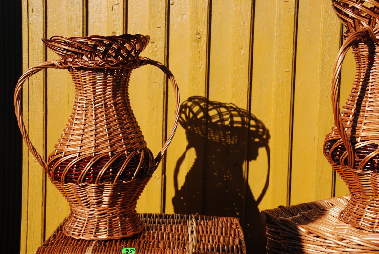 Nikon D80 sample photo. Basket, rattan, braid photography