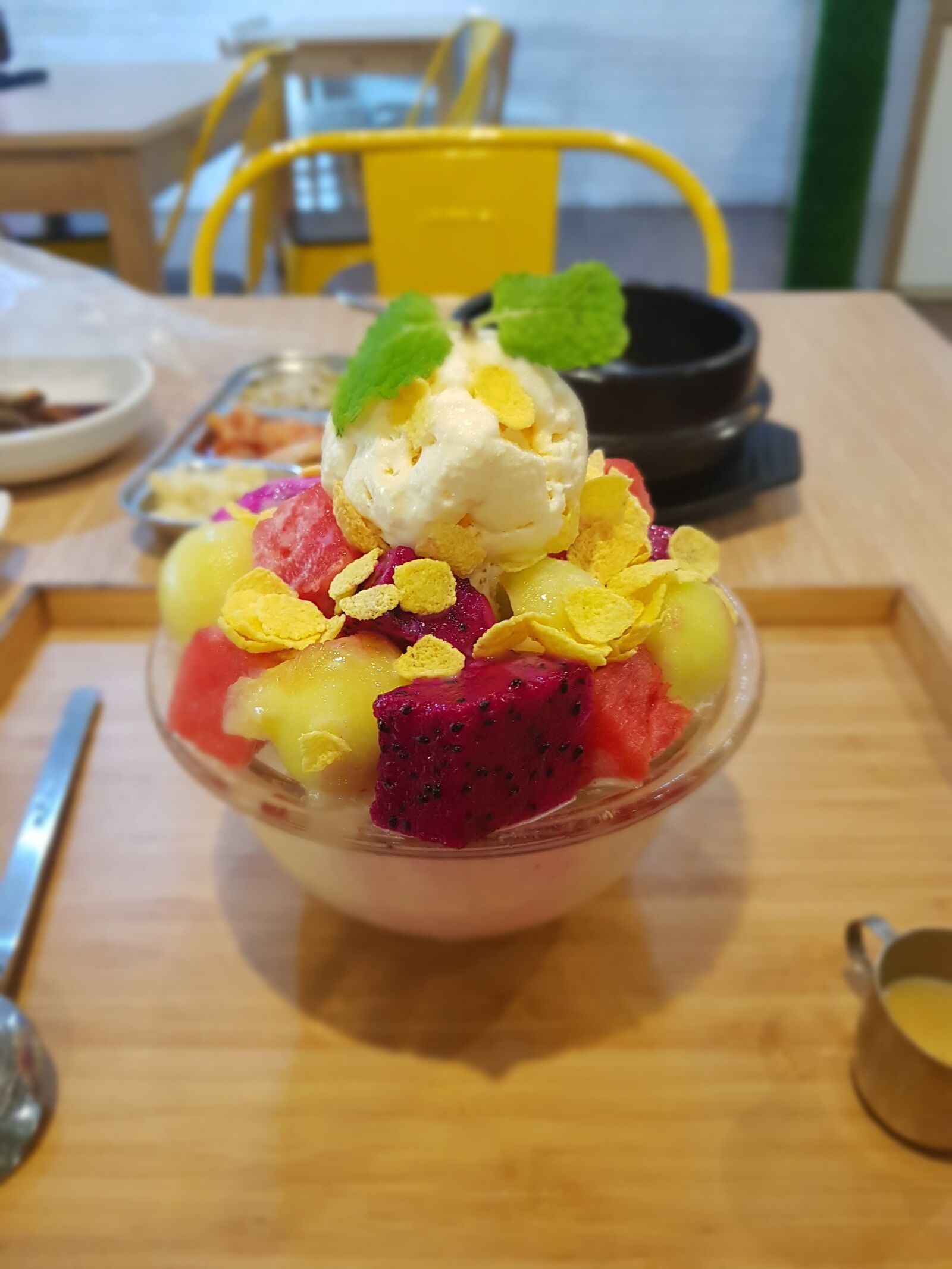 Samsung Galaxy Note9 sample photo. Korean food, bingsoo, ice photography