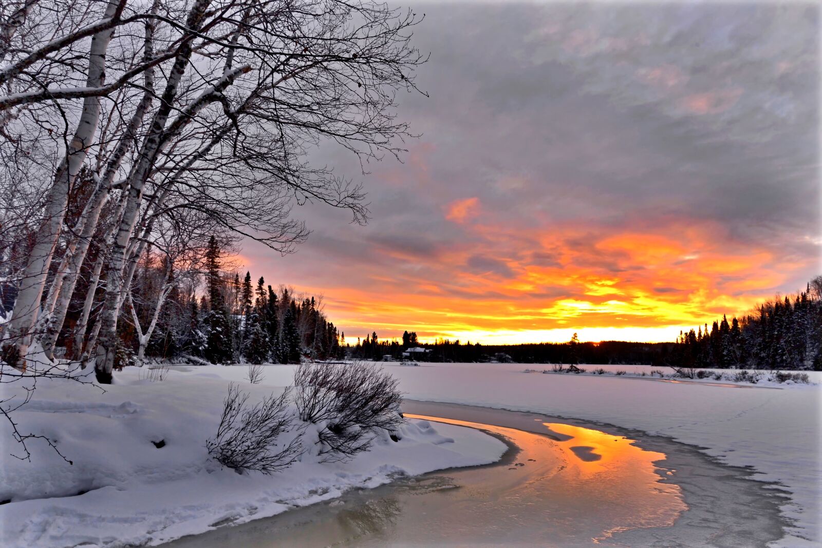 Nikon D610 sample photo. Sunset, landscape, nature photography