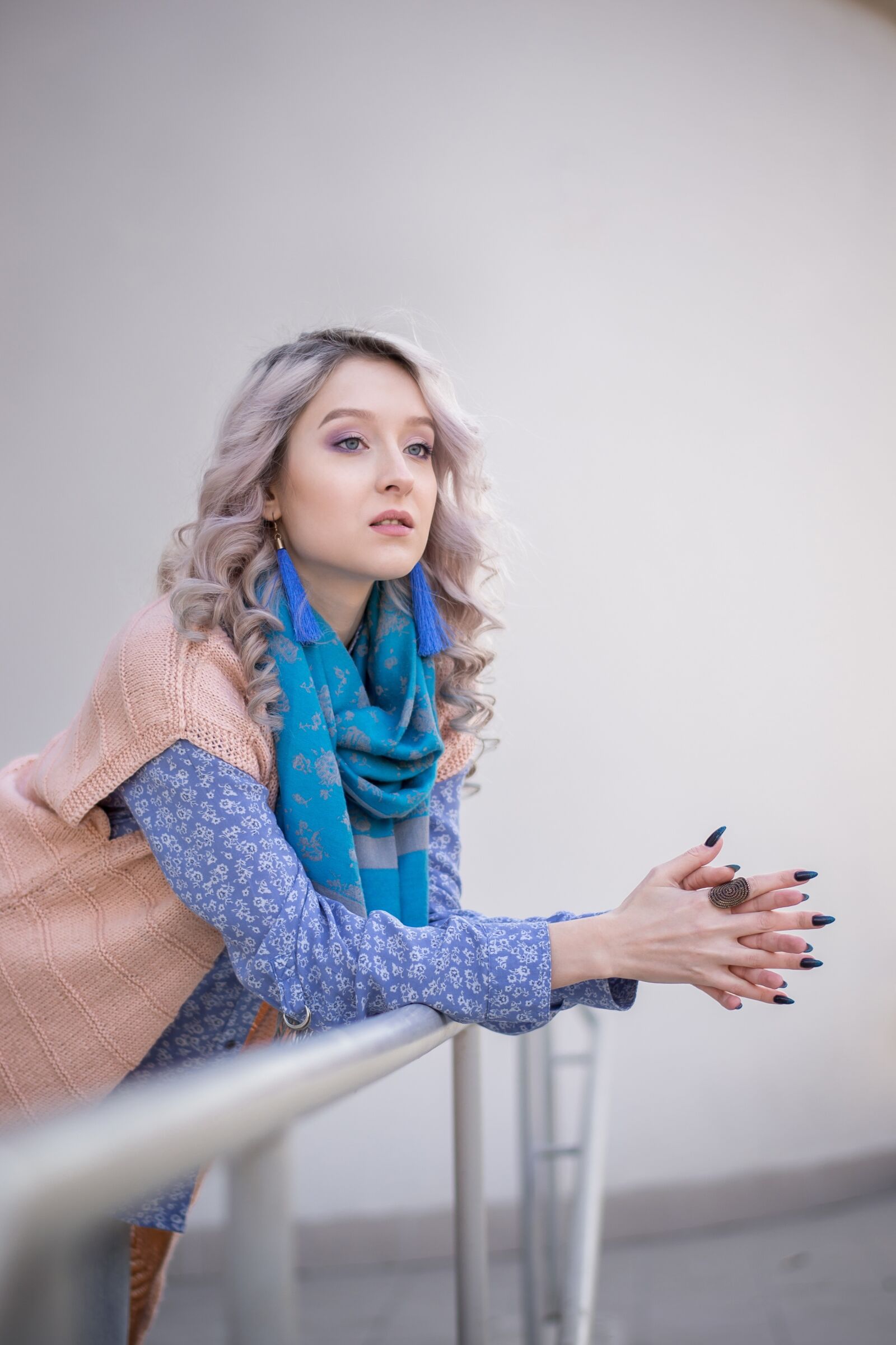 Nikon D3100 sample photo. Girl, thoughts, woman photography