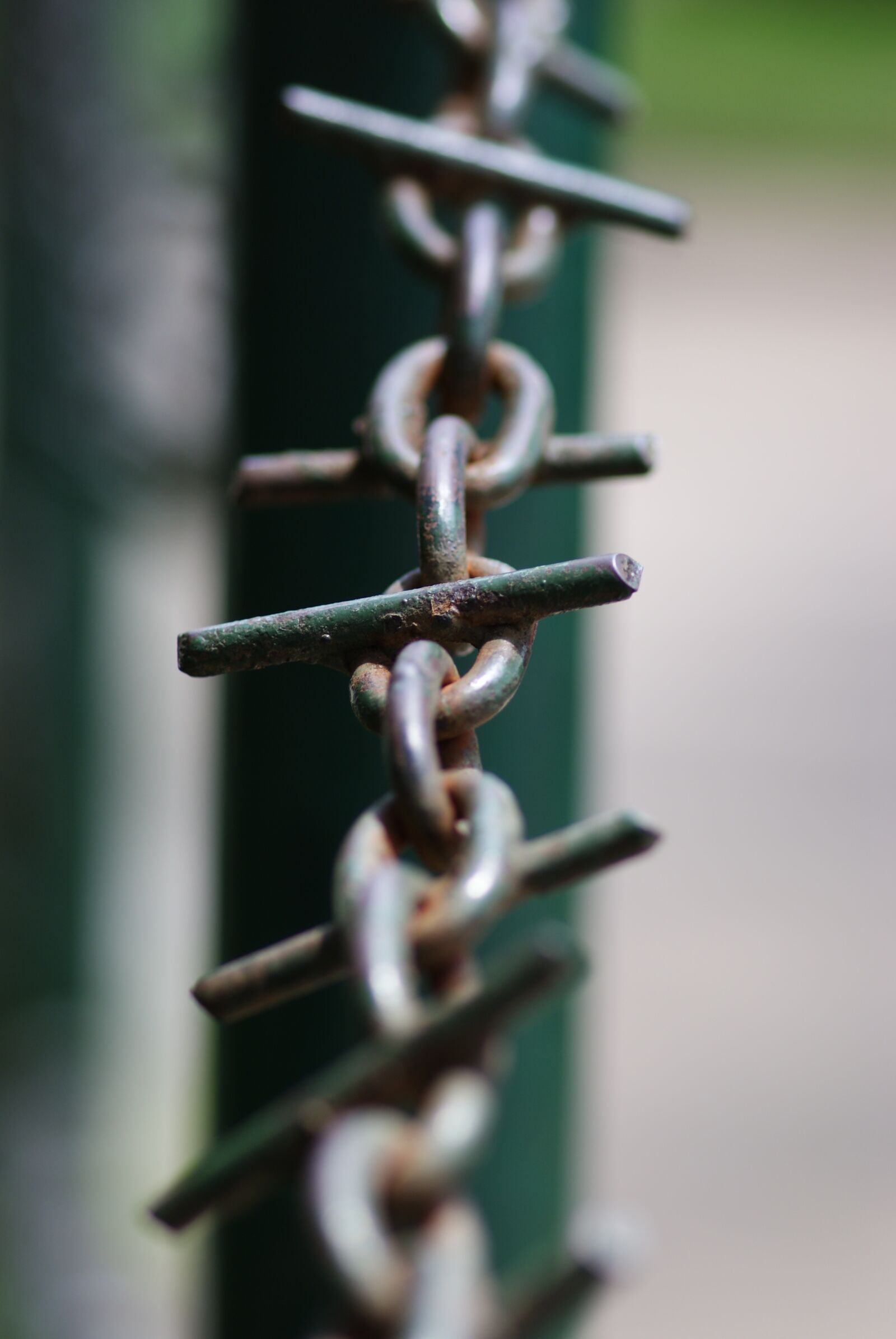 Sony Alpha DSLR-A200 sample photo. String, abstract, metal photography