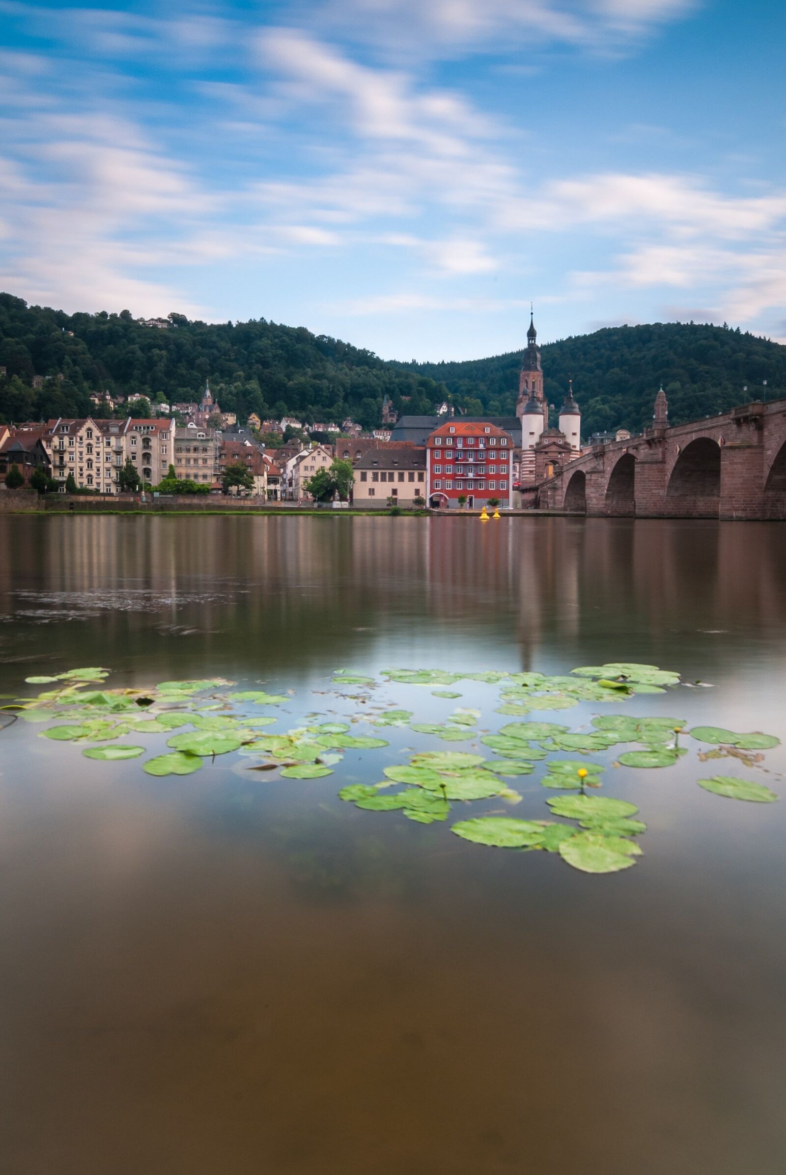 Nikon D80 sample photo. Heidelberg, bridge, historic center photography