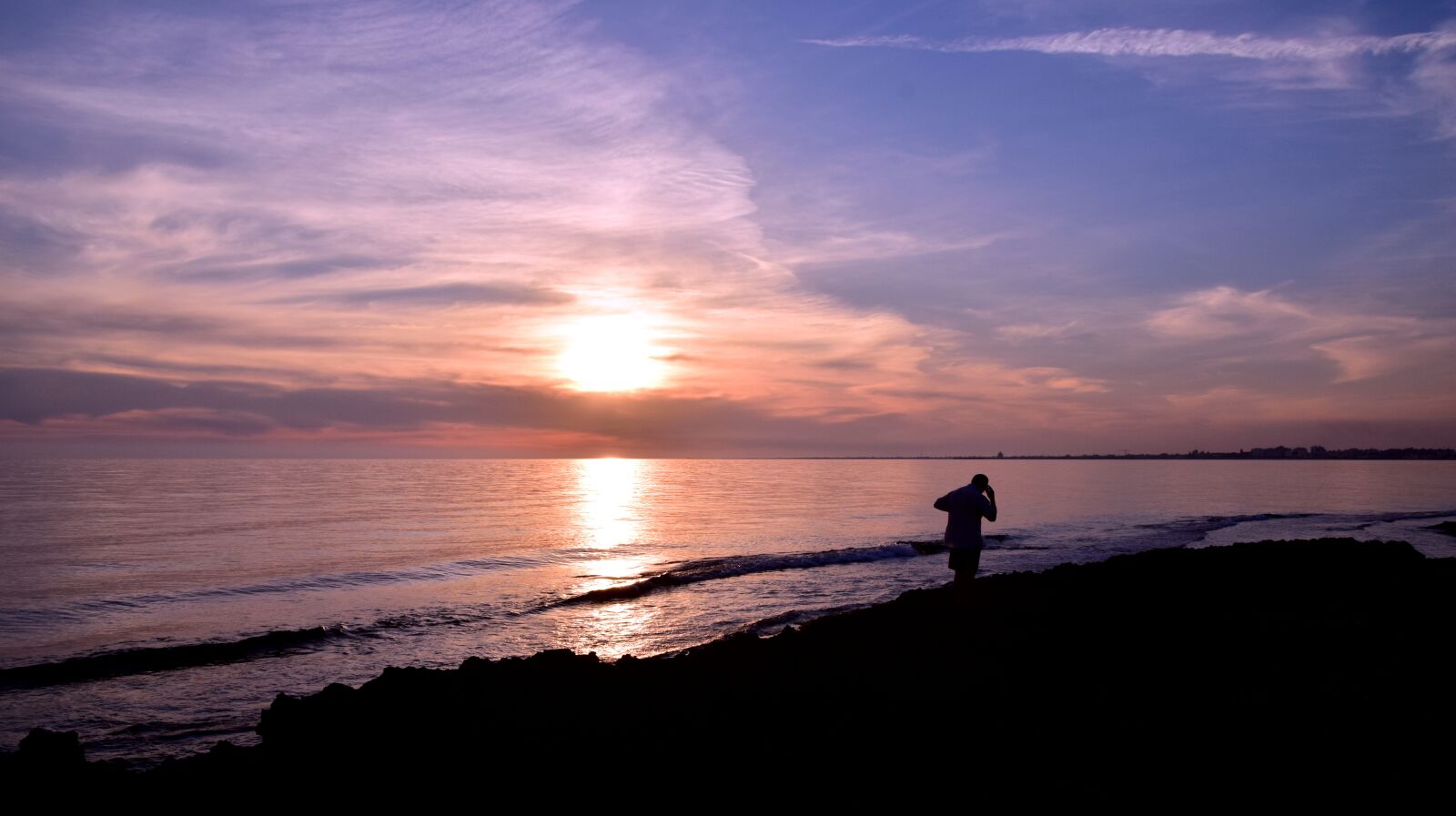 Nikon D3300 sample photo. Sunset, sea, abendstimmung photography