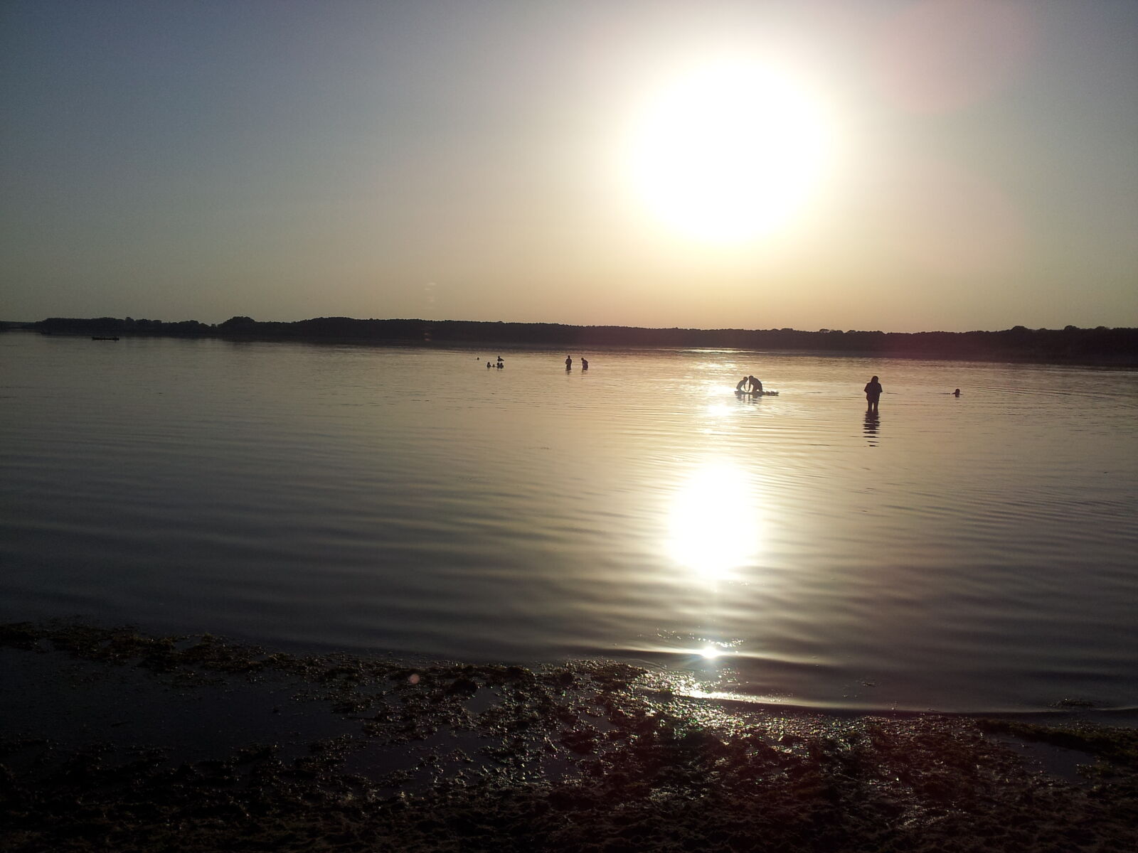 Samsung Galaxy S2 sample photo. Evening, sun, lake, water photography