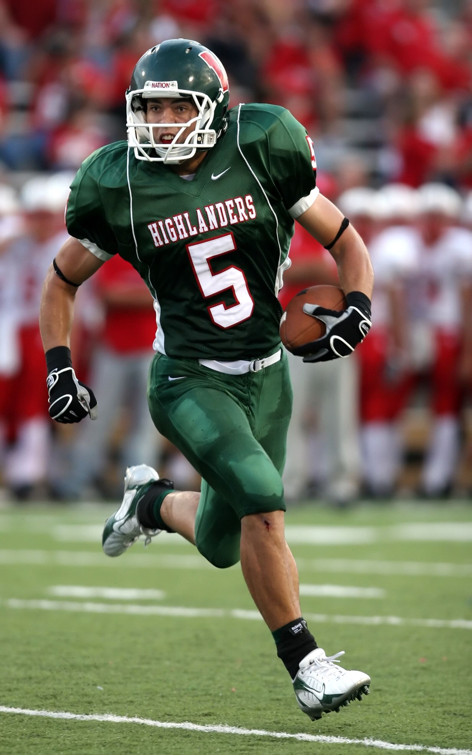 Canon EOS 20D sample photo. Football, american football, ball photography