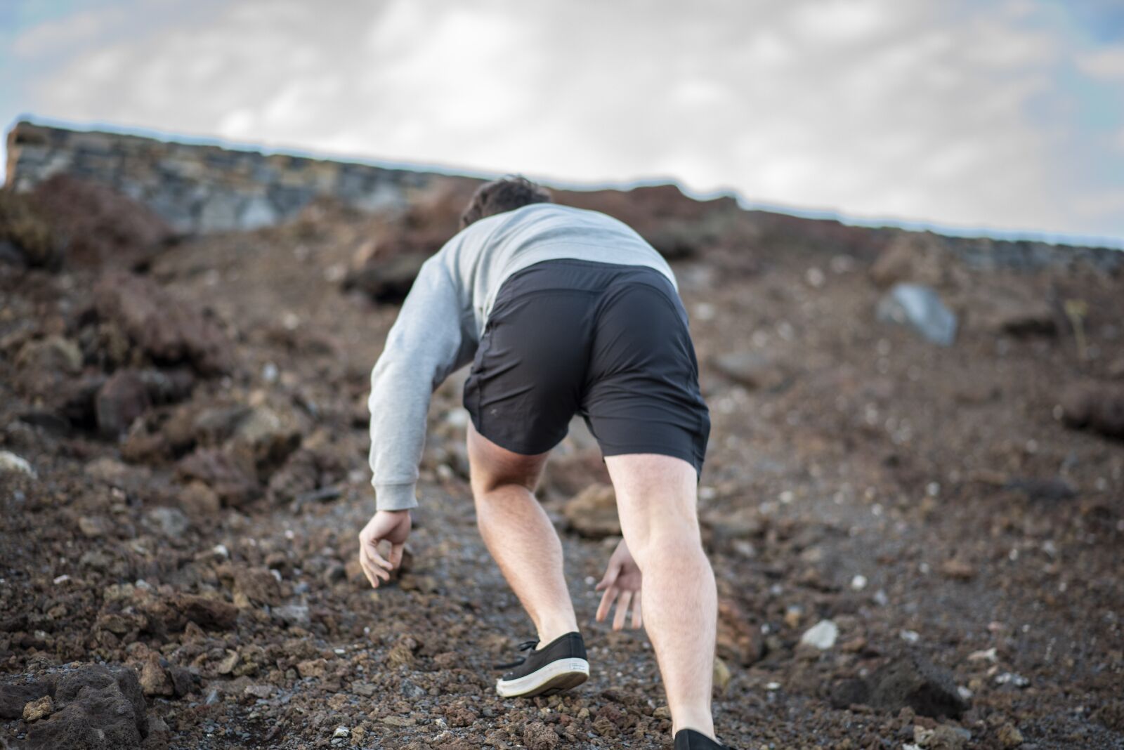 Nikon D750 sample photo. Climbing, uphill, exercise photography