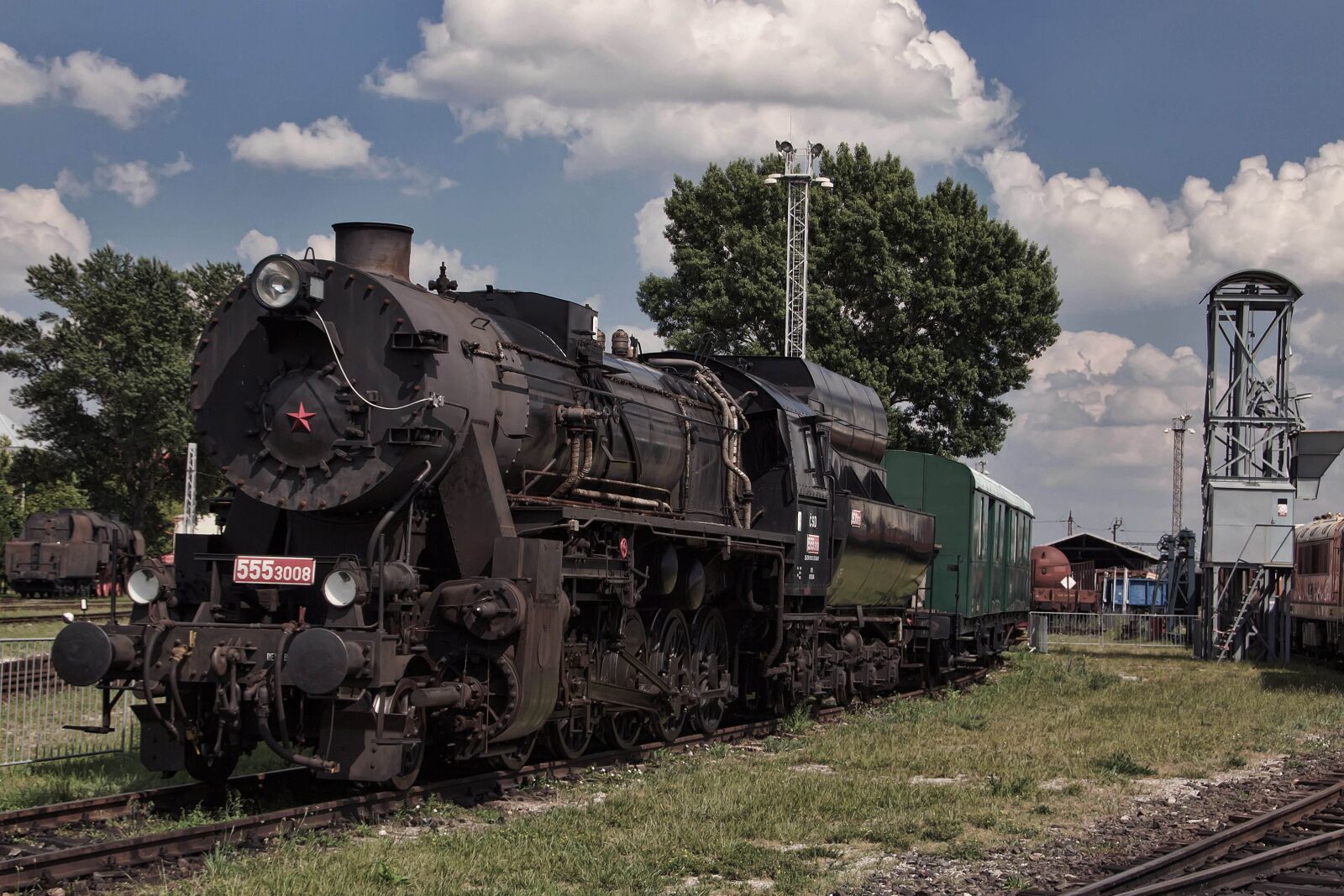 Canon EOS 600D (Rebel EOS T3i / EOS Kiss X5) sample photo. Train, steam locomotive, railway photography