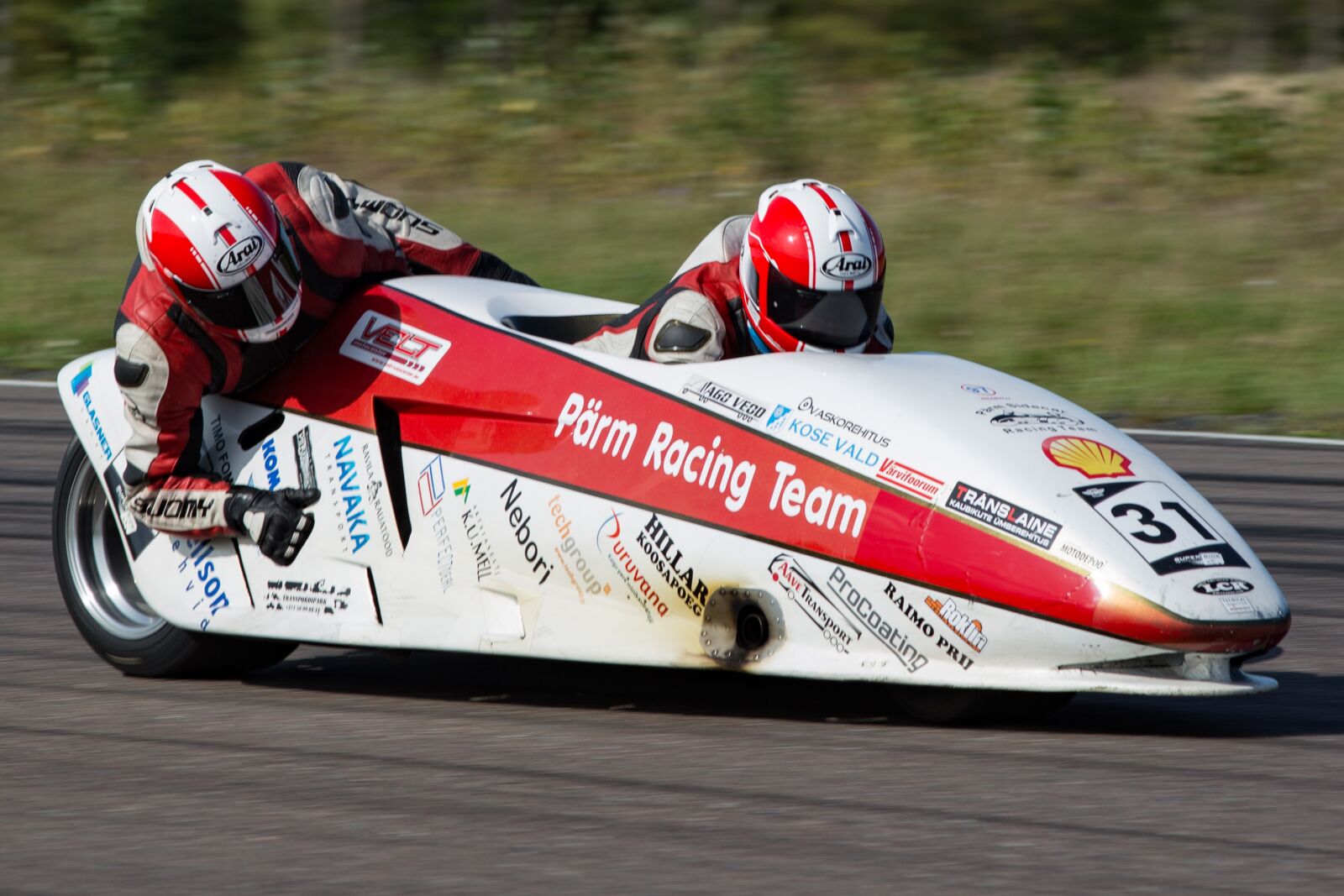 Canon EF 300mm F4L IS USM sample photo. Sidecar, side cart, racing photography