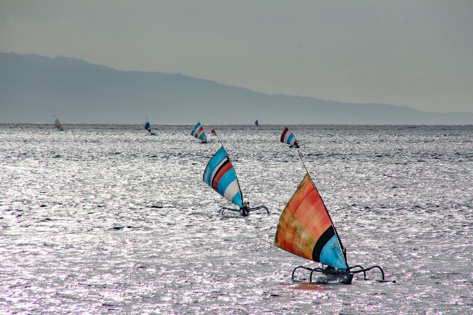 Canon EOS 60D sample photo. Boats, fisherman, sunrise photography
