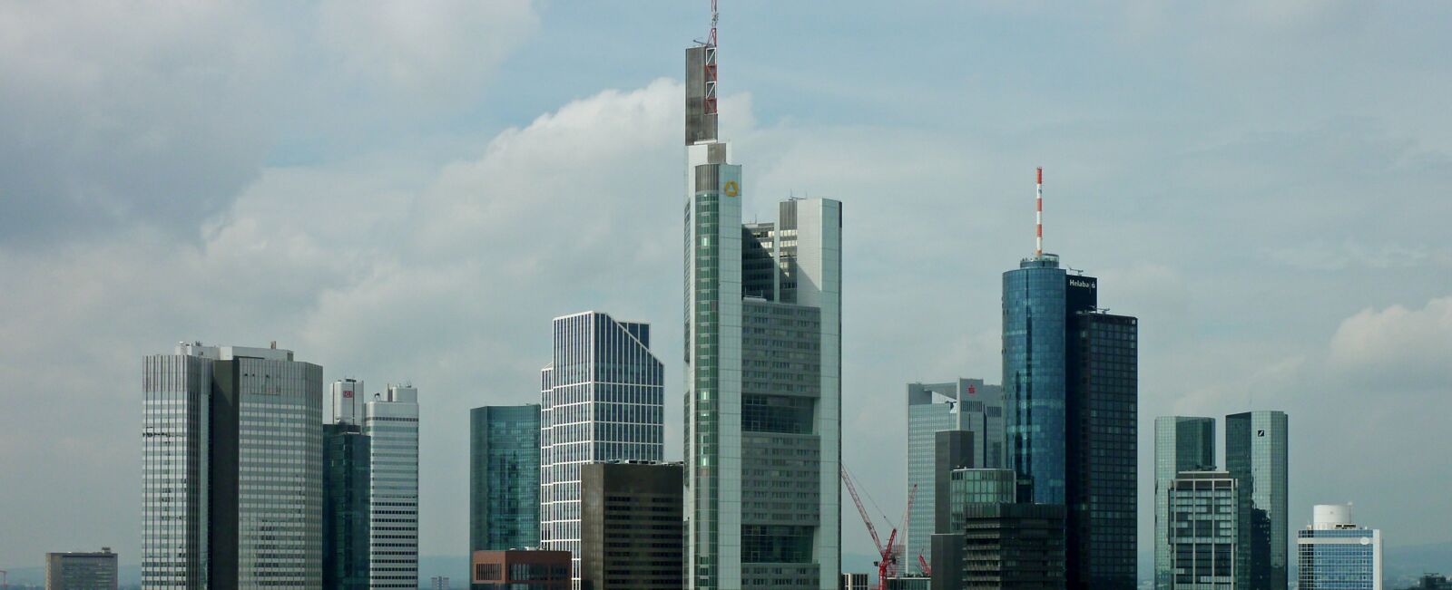 Panasonic DMC-TZ7 sample photo. Frankfurt, frankfurt main, skyscraper photography